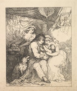 Eine Matrosenfamilie, 1787 von Thomas Rowlandson