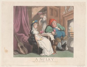 Ein Sulky, 26. Juni 1800 von Thomas Rowlandson