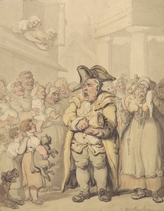 Ein Stadtausrufer von Thomas Rowlandson