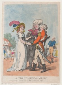 Eine Reise nach Gretna Green, 1803