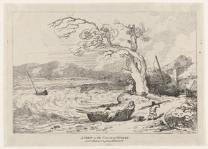 Ein Blick auf die Küste von Sussex von Thomas Rowlandson