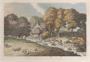 Ein Wasserlauf, aus Ansichten in Cornwall, 1812