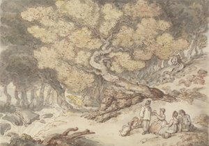 Picknick eines Holzfällers von Thomas Rowlandson