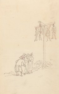 Albumzeichnung von Thomas Rowlandson