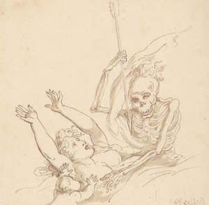 Albumzeichnung von Thomas Rowlandson