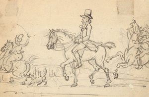 Albumzeichnung von Thomas Rowlandson