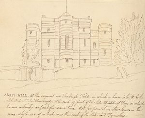 Albumzeichnung von Thomas Rowlandson