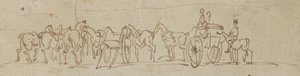 Albumzeichnung von Thomas Rowlandson