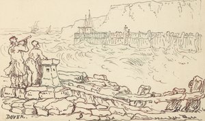 Albumzeichnung von Thomas Rowlandson