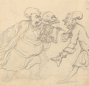 Albumzeichnung von Thomas Rowlandson