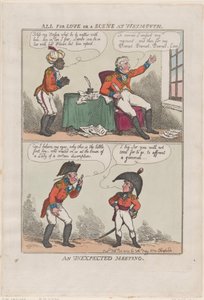 Alles aus Liebe oder eine Szene in Weymouth, ein unerwartetes Treffen, 26. Februar 1809