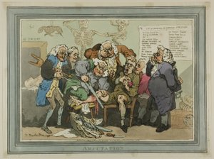 Amputation von Thomas Rowlandson