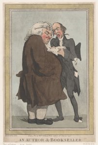 Ein Autor und Buchhändler