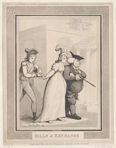 Wechsel von Thomas Rowlandson
