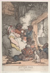 Bitteres Mahl oder Schornsteinfeger feiern, 1812 von Thomas Rowlandson