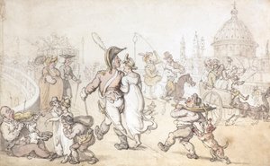 Blackfriars Bridge von Thomas Rowlandson
