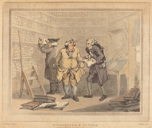 Buchhändler und Autor von Thomas Rowlandson