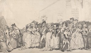 Box Lobby Loungers von Thomas Rowlandson