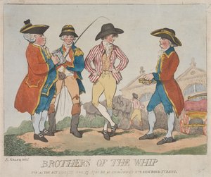 Brüder der Peitsche von Thomas Rowlandson