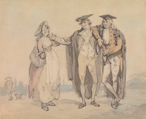 Böcke des ersten Kopfes von Thomas Rowlandson