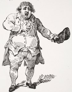 Charles James Fox als Demosthenes, Illustration aus 