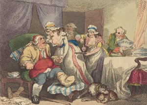 Trost bei der Gicht von Thomas Rowlandson