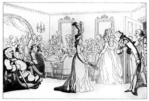 Komfort von Bath: Die Spiele oder Versammlung mit Kartenspielern, 1798 von Thomas Rowlandson