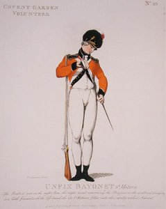Covent Garden Freiwilliger, Tafel 23 aus 