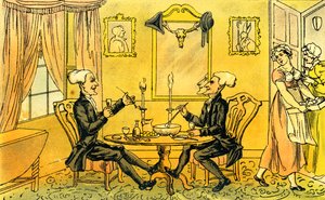 Dr. Syntax und sein Gegenstück von Thomas Rowlandson