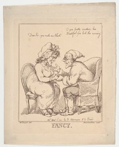 Fantasie, 20. Juli 1801 von Thomas Rowlandson