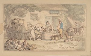 Bauernszene von Thomas Rowlandson