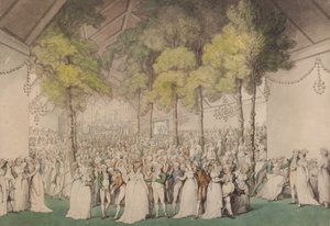 Fest im Boodles Club, Ranelagh, zu Ehren von George III