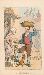 Flundern von Thomas Rowlandson