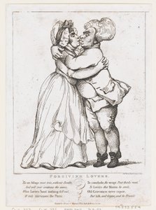 Vergebende Liebende von Thomas Rowlandson