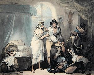 Vier Uhr auf dem Land