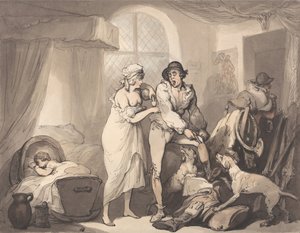 Vier Uhr auf dem Land