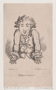 Franzose, April 1808 von Thomas Rowlandson
