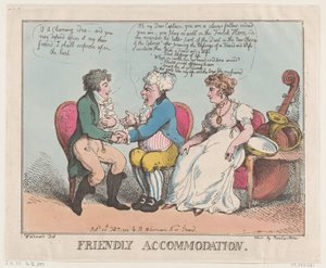 Freundliche Unterkunft von Thomas Rowlandson