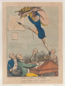 Vom Schreibtisch zum Thron, Ein neuer schneller Schritt von Joseph Bonaparte der Bass von M..., 18. August 1808