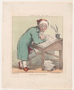 Gute Spekulation!, 10. August 1799 von Thomas Rowlandson