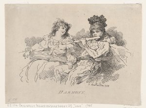 Harmonie, 12. August 1785 von Thomas Rowlandson