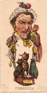 Köpfe: Virginia von Thomas Rowlandson