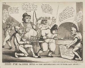 Großer Spaß für John Bull oder die Republikaner in ihrer letzten Notlage