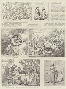 Humorvolle Kunst auf der Royal Naval Exhibition von Thomas Rowlandson