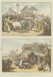 Humor des Pferderennens vor hundert Jahren von Thomas Rowlandson