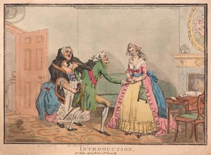Einführung, veröffentlicht 1793 (handkolorierter Stich)