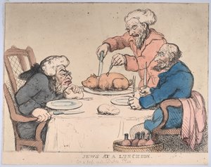 Juden bei einem Mittagessen, 1794