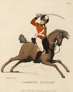 Lambeth-Kavallerie, ca. 1799