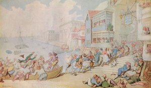 Landung in Greenwich, um 1780