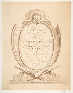 Le Brun Travested, oder Karikaturen der Leidenschaften, Januar-Februar 1800